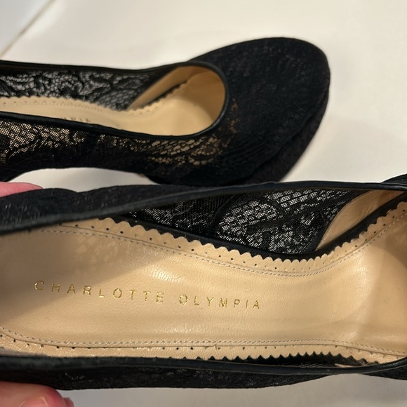 NWOT CHARLOTTE OLYMPIA Gothic Immodesty platform pumps. Size 40 (size 9) - Picture 5 of 8